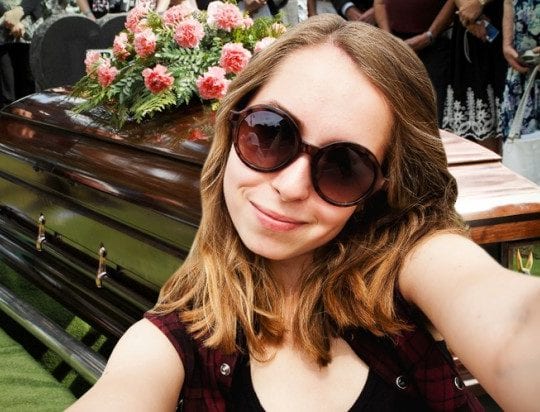 Funeral Selfie