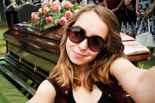 Funeral Selfie