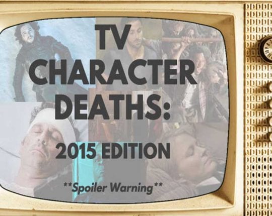 2015 TV Character Deaths