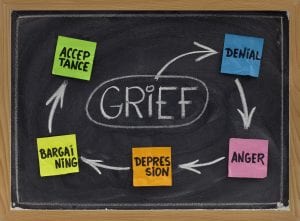 five stages of grief