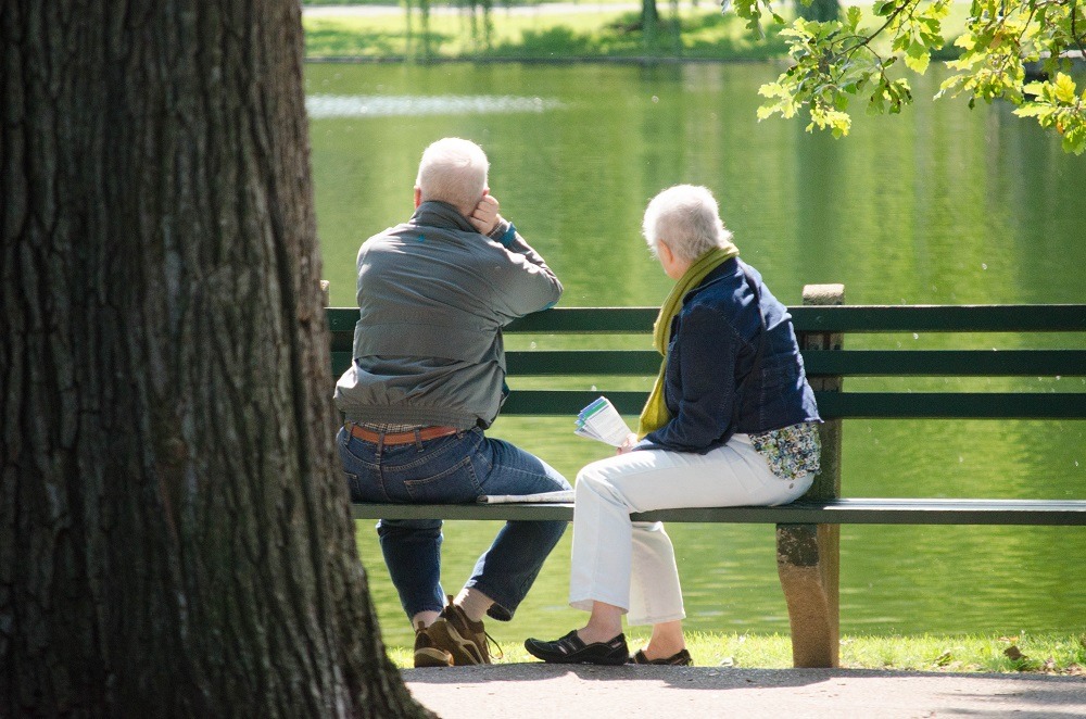 People on Bench