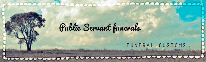 Public servant funerals