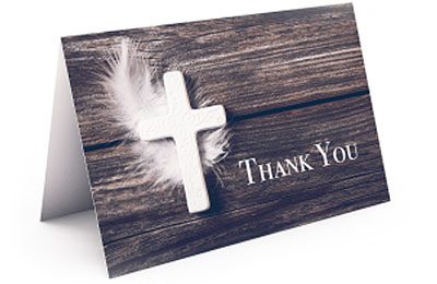 Funeral Thank You Cards