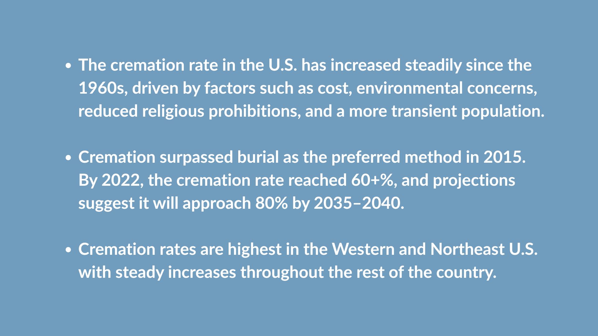 Cremation Trends